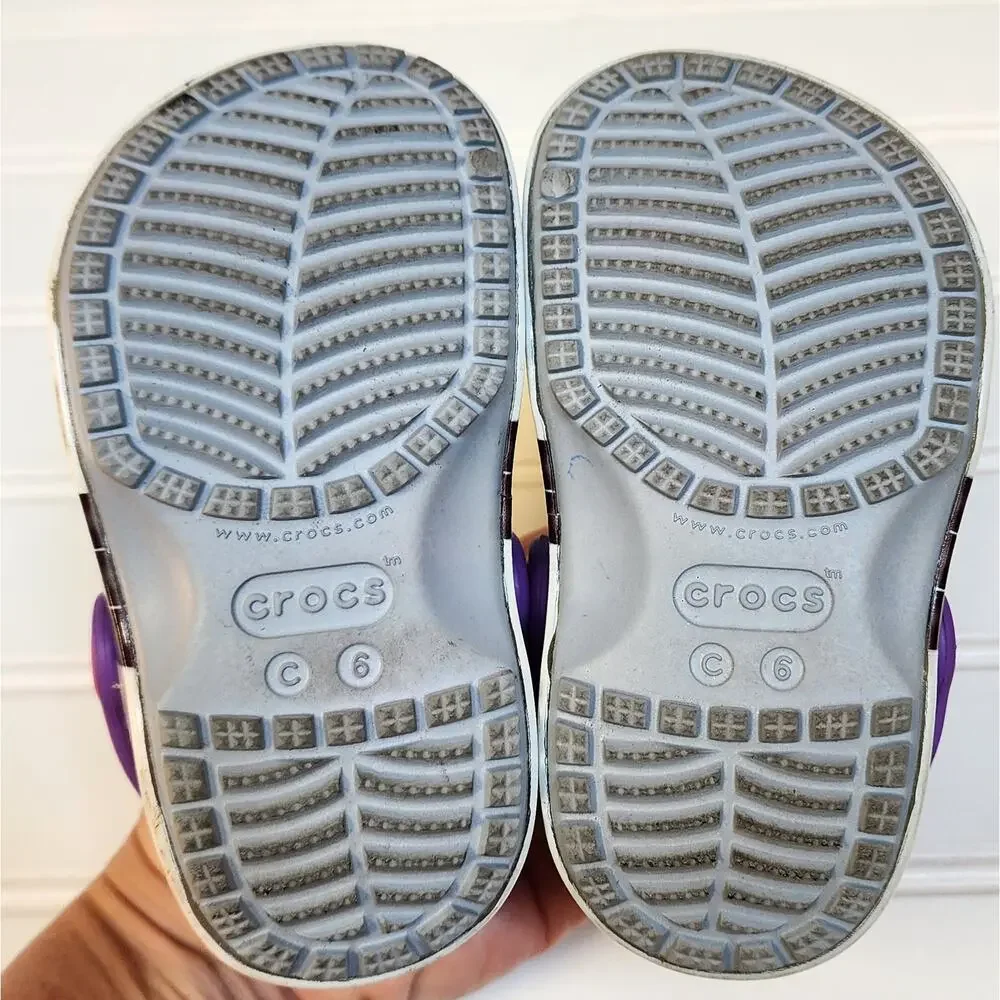 Crocs Toddler Disney Pixar Toy Story Buzz Lightyear Clogs Size 6 Green & Gray